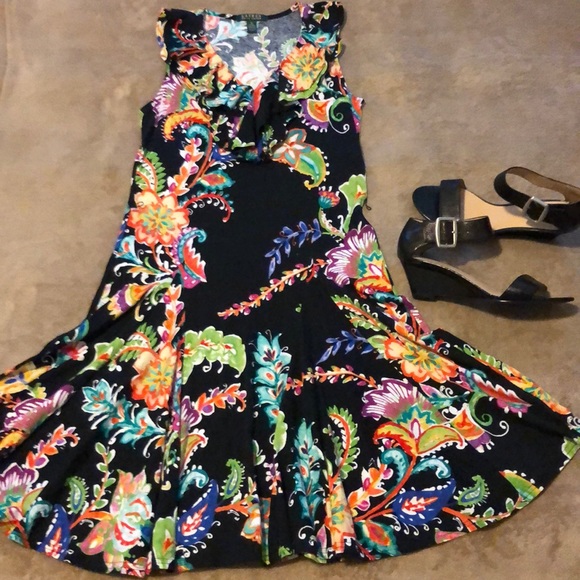 Lauren Ralph Lauren Dresses & Skirts - RALPH LAUREN Ladies Black Dress🌿🔺
